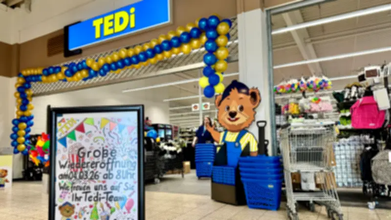 Neustart im Junkerspark: Tedi-Filiale in Dessau feiert Wiedereröffnung nach Umbau