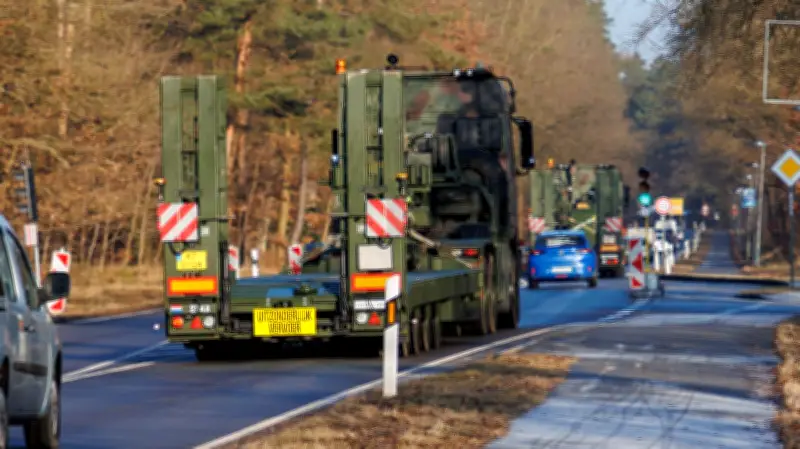 Niederländische Militärkolonnen in MV: NATO-Übungen auf Truppenübungsplatz Jägerbrück