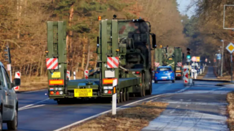 Niederländische Militärkolonnen in MV: NATO-Partner übt auf Truppenübungsplatz Jägerbrück