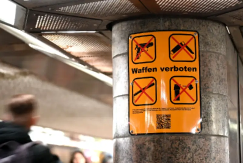 Niedersachsen führt Waffenverbot in Bussen und Bahnen ein: Ab 1. April gilt strengere Regelung