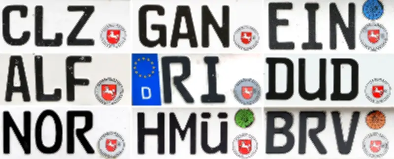 Niedersachsen setzt sich für mehr regionale Kennzeichen ein: Heimatgefühl auf dem Nummernschild