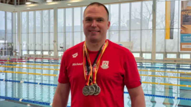 Nienburger Schwimmer Michael Ritter sammelt 14 Medaillen bei Masters-Wettkämpfen