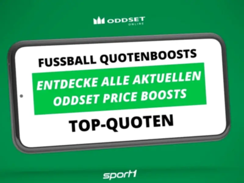 ODDSET Quotenboosts für Fußball: So profitieren Sie von erhöhten Wettquoten