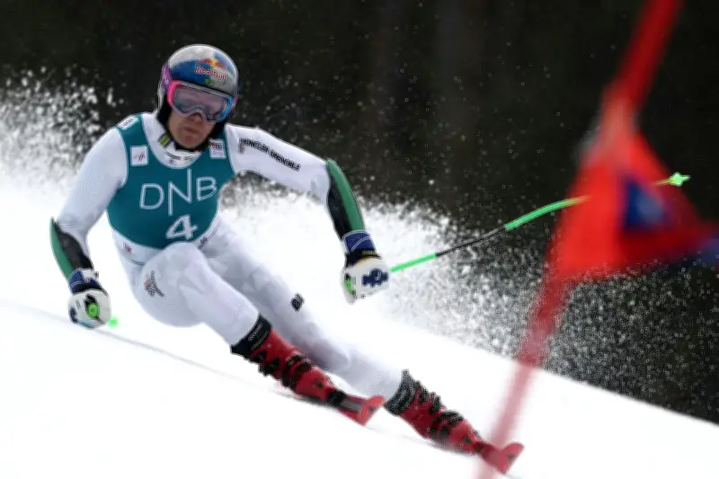 Odermatt patzt im Finale: Pinheiro Braathen holt Riesenslalom-Kugel