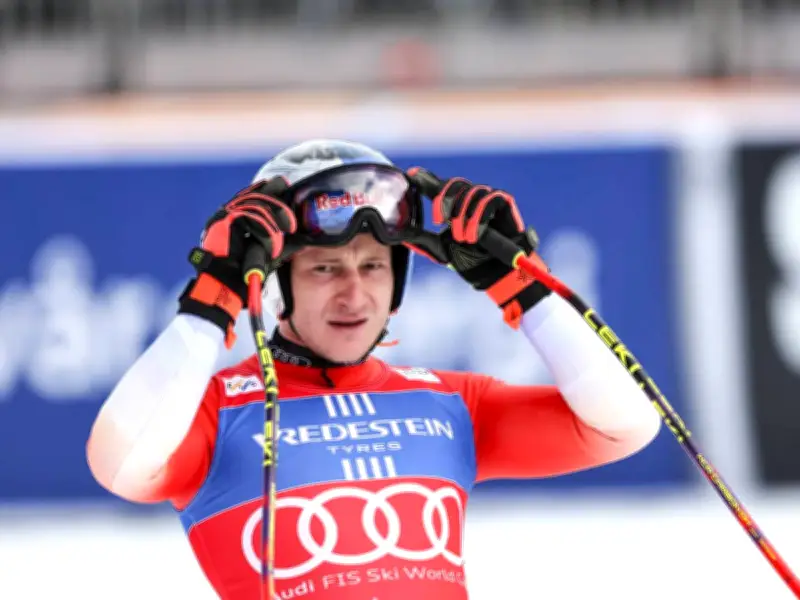 Odermatts Ausfall als Geschenk: Braathen krönt sich zum Riesenslalom-Weltcupsieger