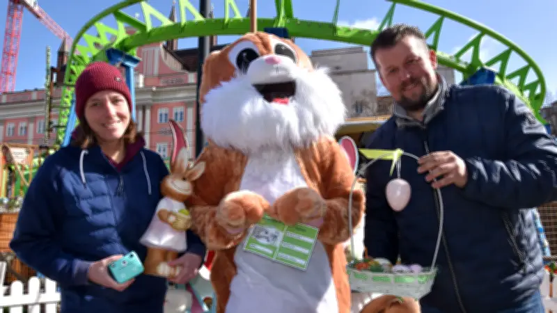 Osterzeit in Rostock: Größter Ostermarkt an der Ostsee lockt mit Familienprogramm
