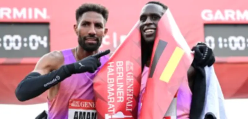 Pacemaker Dennis Kipkemoi sorgt für Aufsehen beim Berliner Halbmarathon