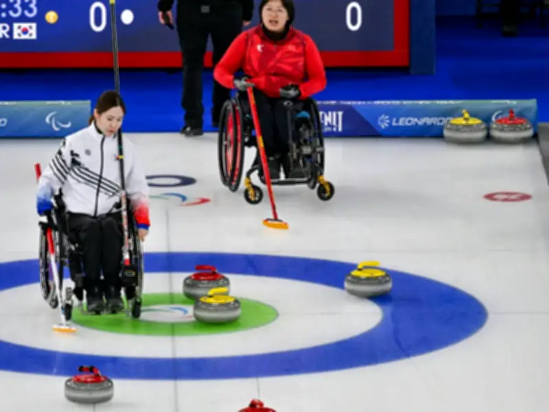 Paralympics-Gold für China: Rollstuhlcurling-Duo gewinnt Mixed-Doubles-Premiere