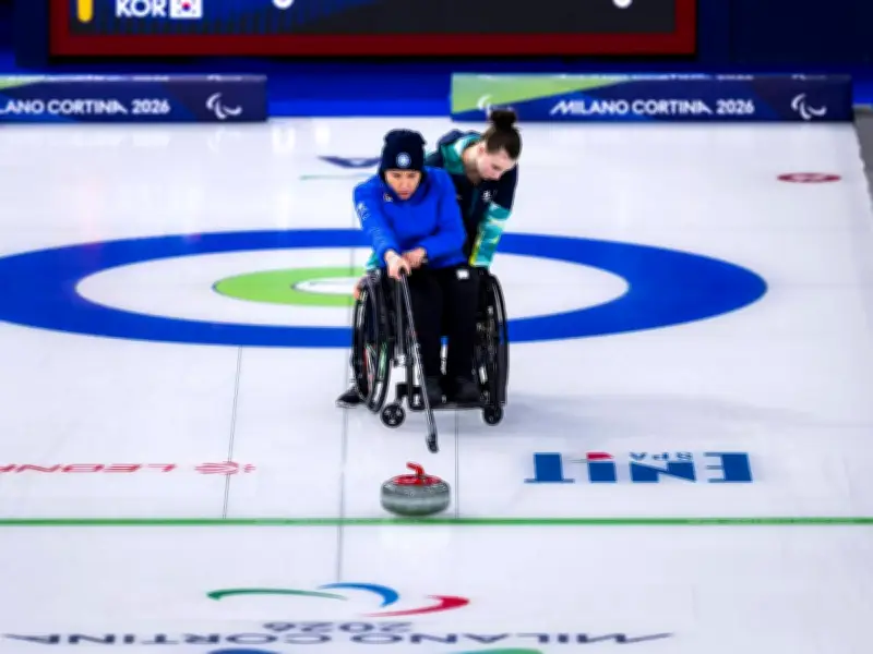 Paralympics-Start mit Sensation: Italiens Rollstuhlcurler schlagen Südkorea