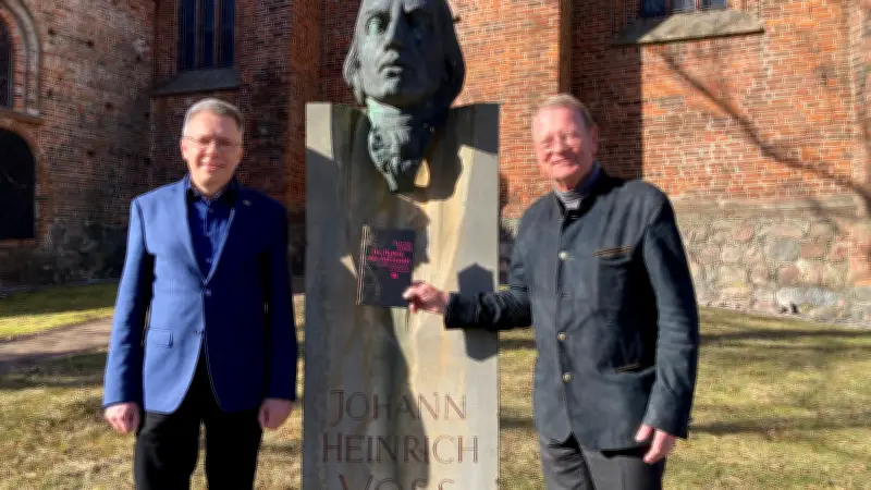 Penzlin feiert Voß-Jahr 2026 mit Preisverleihung und Bürgerfest