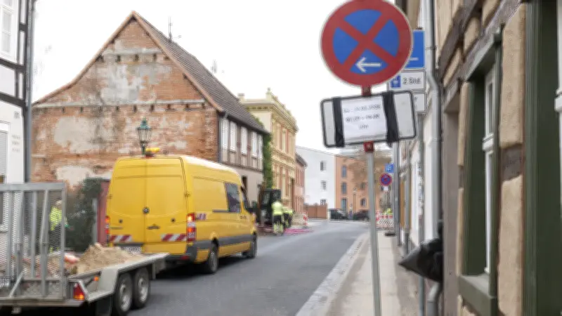 Perleberg: Lange Verkehrseinschränkungen durch Haussanierung in der Wollweberstraße