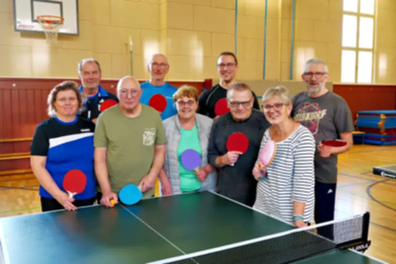 PingPongParkinson: Neues Tischtennis-Angebot in Naumburg hilft gegen Schüttellähmung
