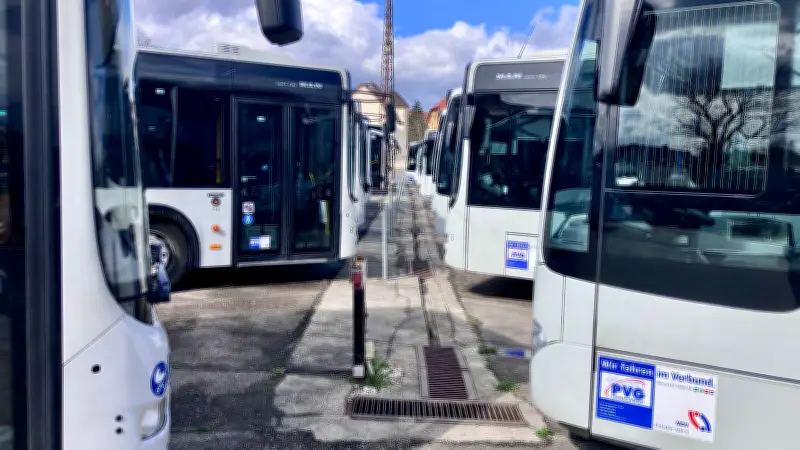 ÖPNV-Streik im Burgenlandkreis: PVG mit Millionenverlust und steigenden Kosten konfrontiert