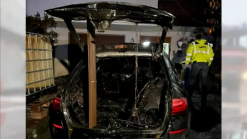 Politikersohn gesteht Brandanschläge aus Hass auf AfD - Anklage wegen versuchten Mordes