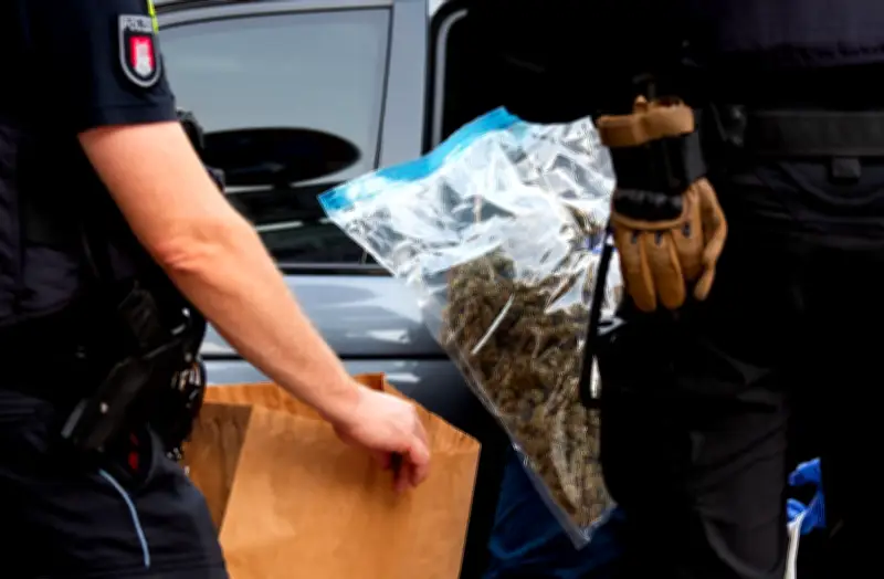 Polizei beschlagnahmt kiloweise Drogen und Waffen bei Razzia in Thüringen