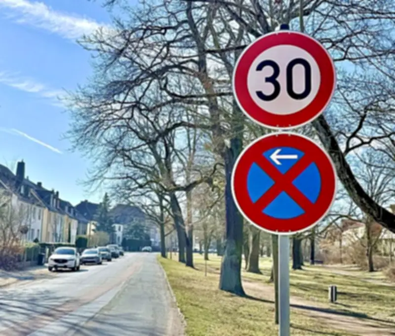 Polizei Dessau startet Blitzer-Aktion in neuer Tempo-30-Zone - „Keine Eingewöhnungszeit“