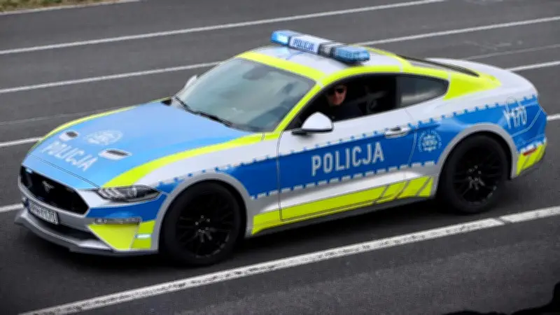 Polizei in Polen jagt Verkehrssünder mit beschlagnahmtem Ford Mustang GT