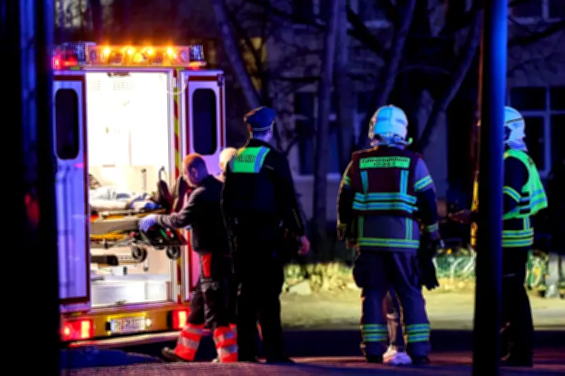 Polizeieinsatz in Stahnsdorf: Gruppe verletzt zwei Bewohner in Flüchtlingsunterkunft