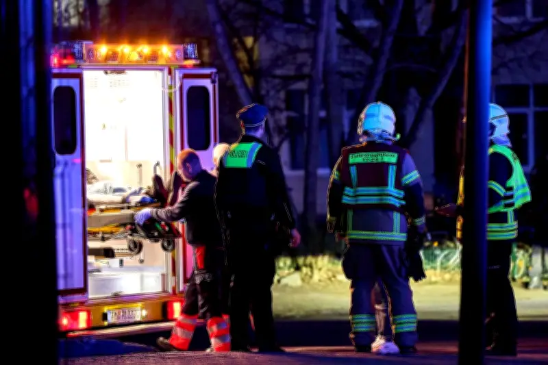 Polizeieinsatz in Stahnsdorf: Zwei Bewohner von Flüchtlingsunterkunft leicht verletzt