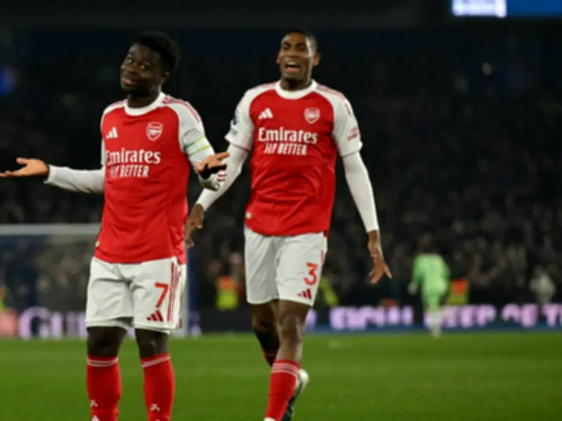 Premier League: Saka und Arsenal triumphieren, Manchester City patzt gegen Nottingham