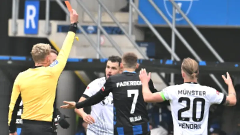 Preußen Münster führt Karten-Statistik an: Vom schönen Spiel zum harten Kampf um den Klassenerhalt