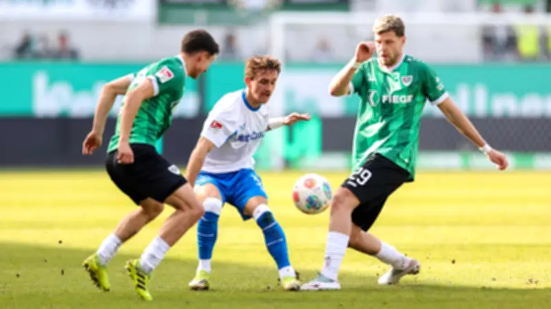 Preußen Münster kämpft um Klassenerhalt: KI-Prognose sieht schwierige Restspiele