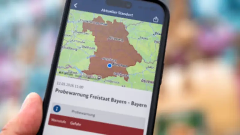 Probealarm in Bayern: Handy-Warnungen erreichen Bürger mit Verzögerung