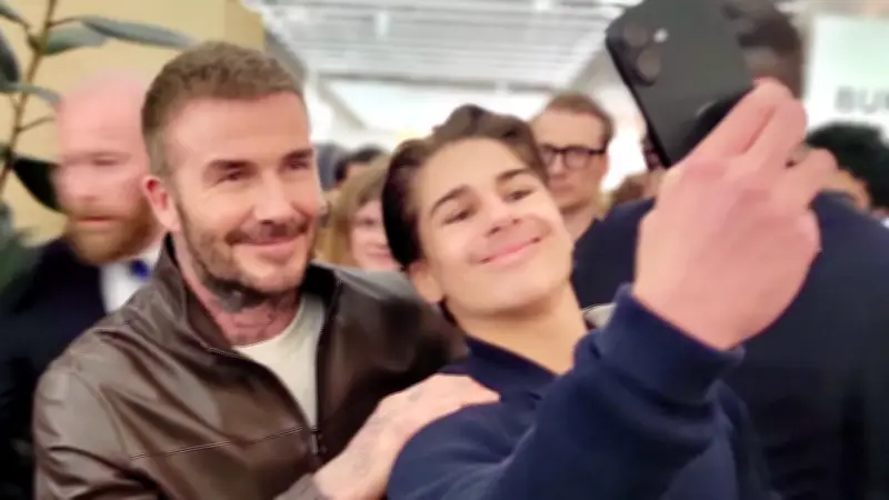 Promi-Überraschung im KaDeWe: David Beckham sorgt in Berlin für Aufsehen