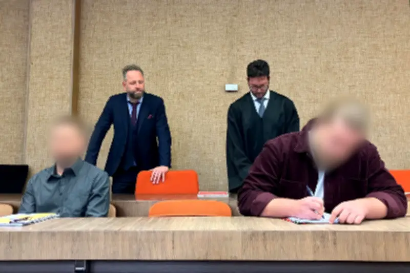 Prozess gegen JVA-Mitarbeiter: Vorwürfe des Tretens auf nackte Gefangene vor Gericht