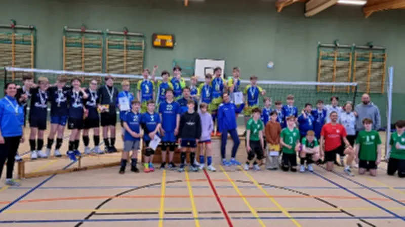 PSV Neustrelitz: U14-Volleyballer erobern Silber und qualifizieren sich für Norddeutsche Meisterschaft