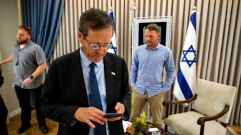 Raketenalarm im Präsidentenpalast: BILD-Reporter flüchtet mit Israels Staatschef in Bunker