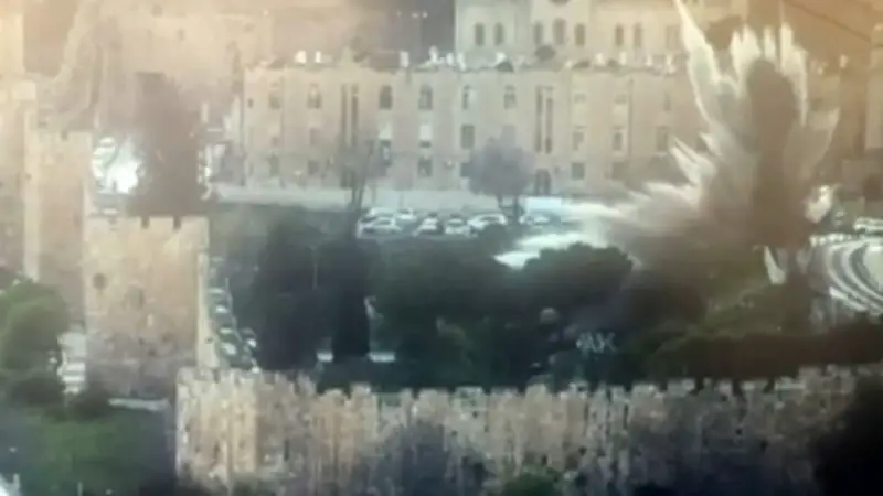 Raketenangriff auf Jerusalem: Einschlag in der Altstadt nahe heiliger Stätte