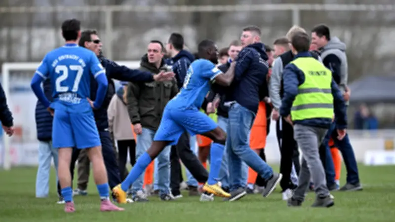 Rassismus-Skandal im Brandenburg-Pokal: Tumulte und Polizeieinsatz nach Pokal-Halbfinale