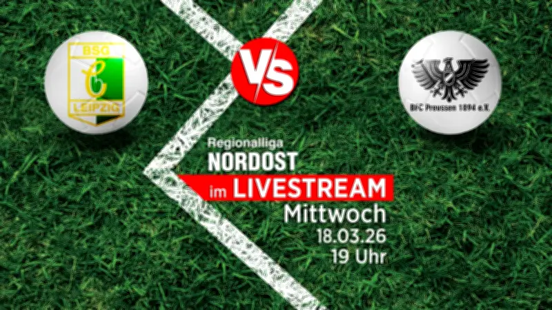 Regionalliga Nordost: Chemie Leipzig empfängt BFC Preußen im entscheidenden Nachholspiel