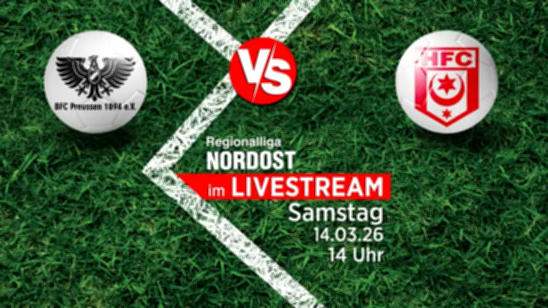 Regionalliga Nordost: HFC will perfekte Serie beim BFC Preussen in Berlin fortsetzen