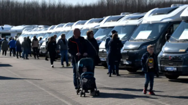 Rekord-Ansturm bei Caravan-Messe Kremmin: Über 8000 Besucher pilgern zum Händler
