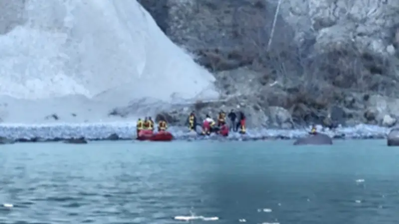 Rettungseinsatz auf Rügen: Wanderer versanken in gefährlichem Kreideschlamm