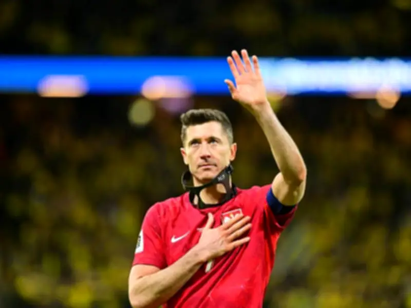 Robert Lewandowski deutet nach WM-Qualifikations-Aus Abschied von der polnischen Nationalmannschaft an