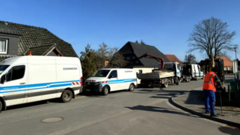 Rohrbruch legt Wasserversorgung in elf Orten lahm - 2400 Menschen betroffen