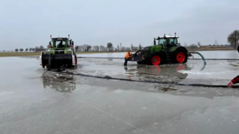 Rossow besiegt Wassermassen: Dorfgemeinschaft und Landwirte stemmen sich erfolgreich gegen Überschwemmung