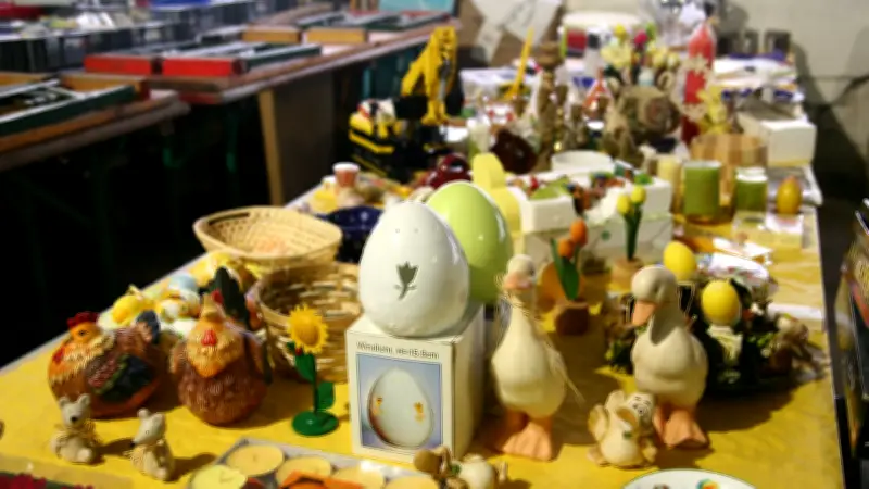 Rubkower Trödelmarkt am Ostersonnabend: Frühlingsfokus lockt mit Haushalts- und Gartenartikeln