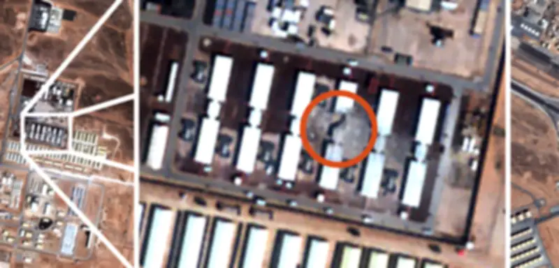 Satellitenbilder zeigen massive Schäden nach iranischem Raketenangriff auf Bundeswehrlager