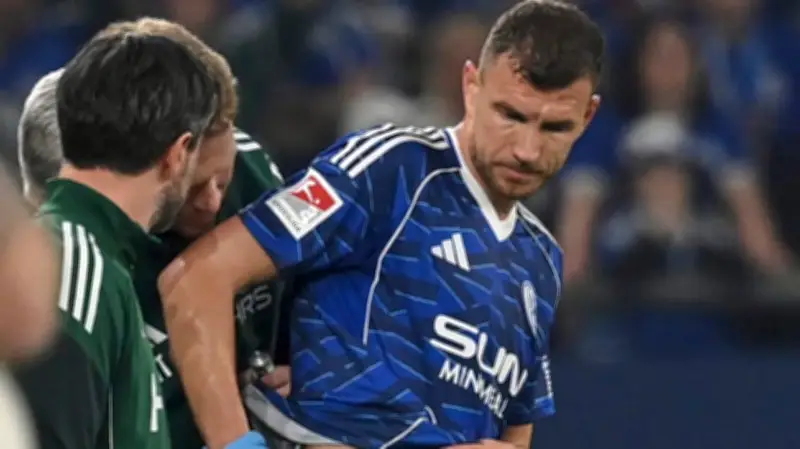 Schalkes Aufstiegstraum in Gefahr: Dzeko kämpft mit Rückenproblemen vor Hannover-Duell