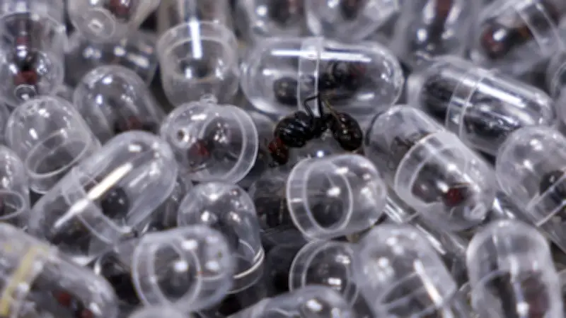 Schmuggler mit Tausenden Sex-Ameisen für China am Flughafen Nairobi erwischt