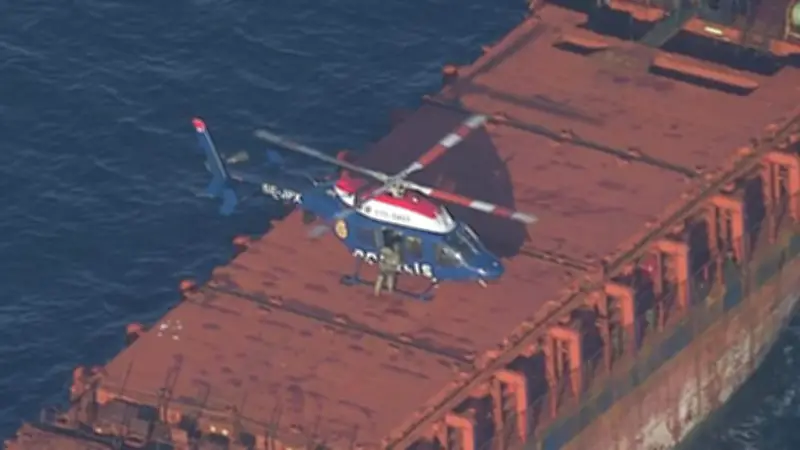 Schwedischer Schlag gegen Putins Schattenflotte: Frachter Caffa in Ostsee geentert