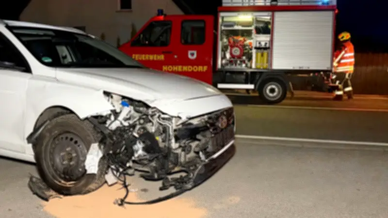 Schwerer Verkehrsunfall auf L26 bei Zarnitz: Zwei Verletzte und hoher Sachschaden