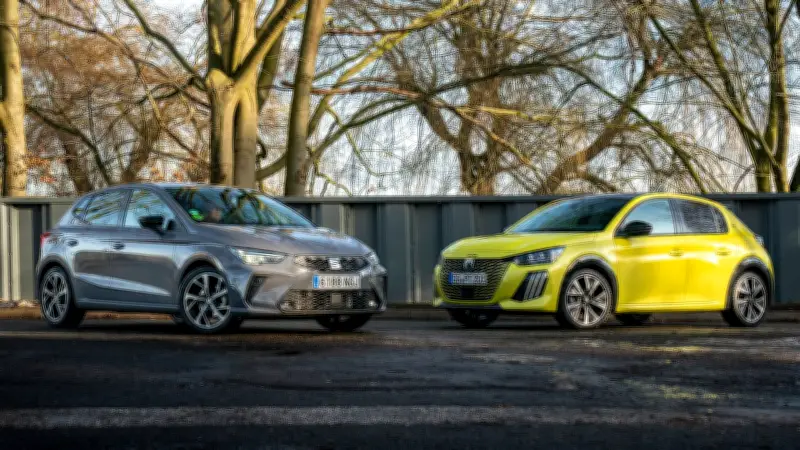 Seat Ibiza vs. Peugeot 208: Der Kampf der modernen Kleinwagen im direkten Vergleich