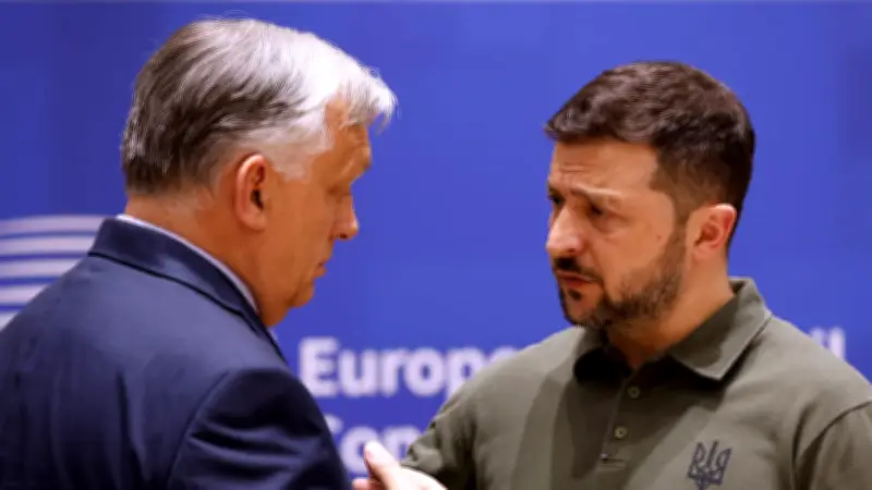 Selenskyj droht Orbán mit ukrainischen Streitkräften im Streit um EU-Milliarden