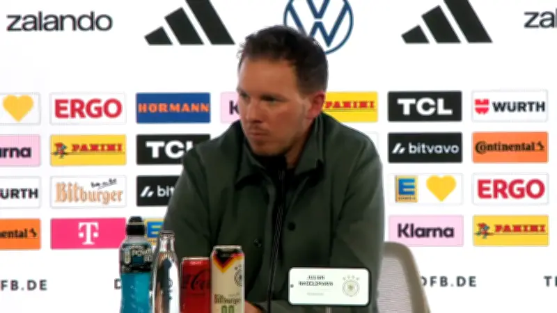 Seltsamer Moment bei Pressekonferenz: Nagelsmann reagiert auf Reporter-Frage nach Jubel