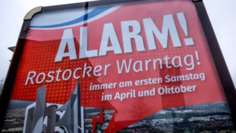 Sirenenprobe in Rostock: Bundesweiter Warntag am 4. April mit drei Signalen